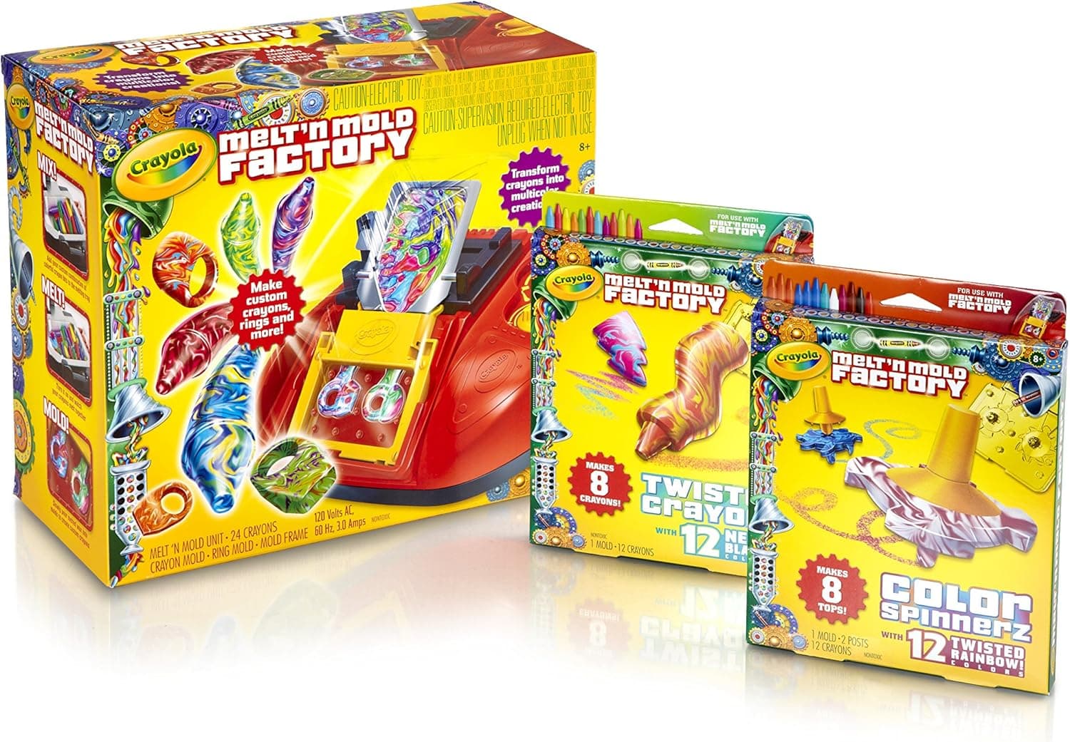 Crayola Melt N Mold Crayons Unit/Refill Bundle
