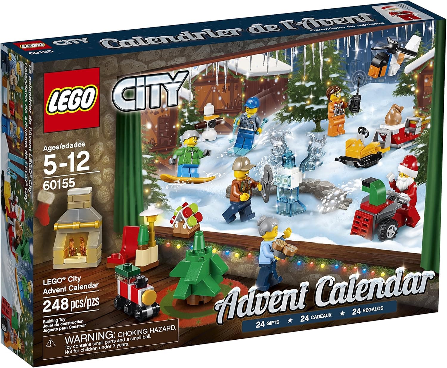 LEGO 6174567 City Advent Calendar 60155 Building Kit