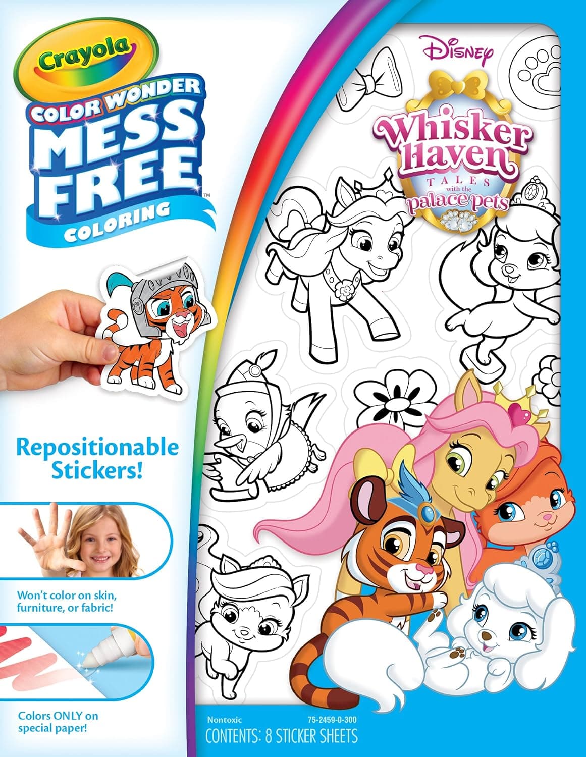 Crayola Color Wonder Mess Free Stickers, Whisker Haven Palace Pets Toy