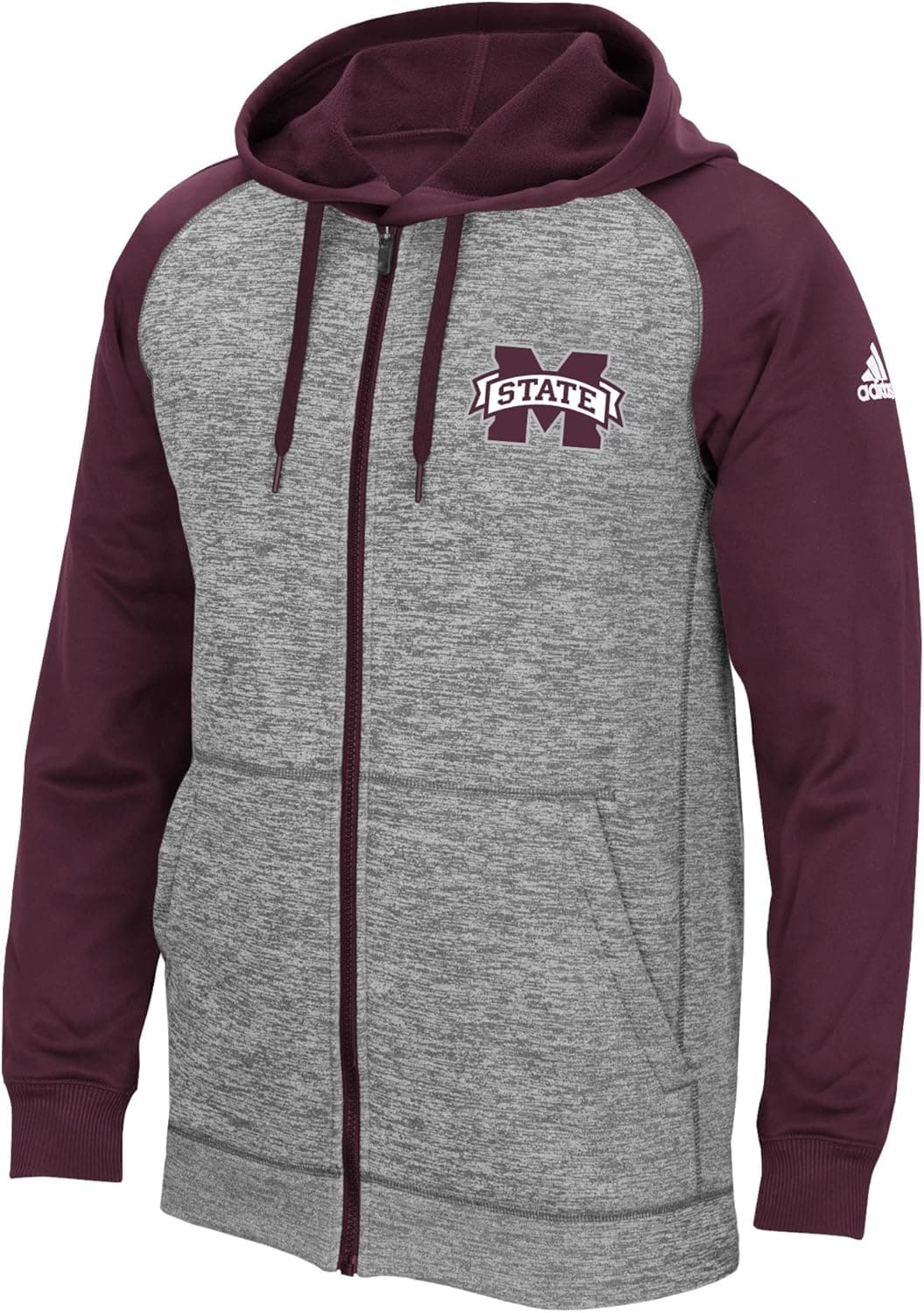 NCAA Men's Primary Logo Embroidered Climawarm Team Issue Full Zip Hood