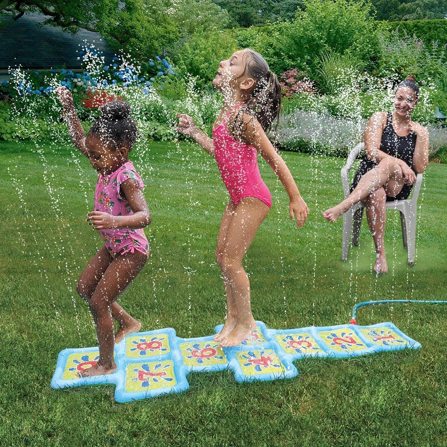 Hopscotch Splash Pad | 69 1/5" x 22 4/5" | 1 Pc