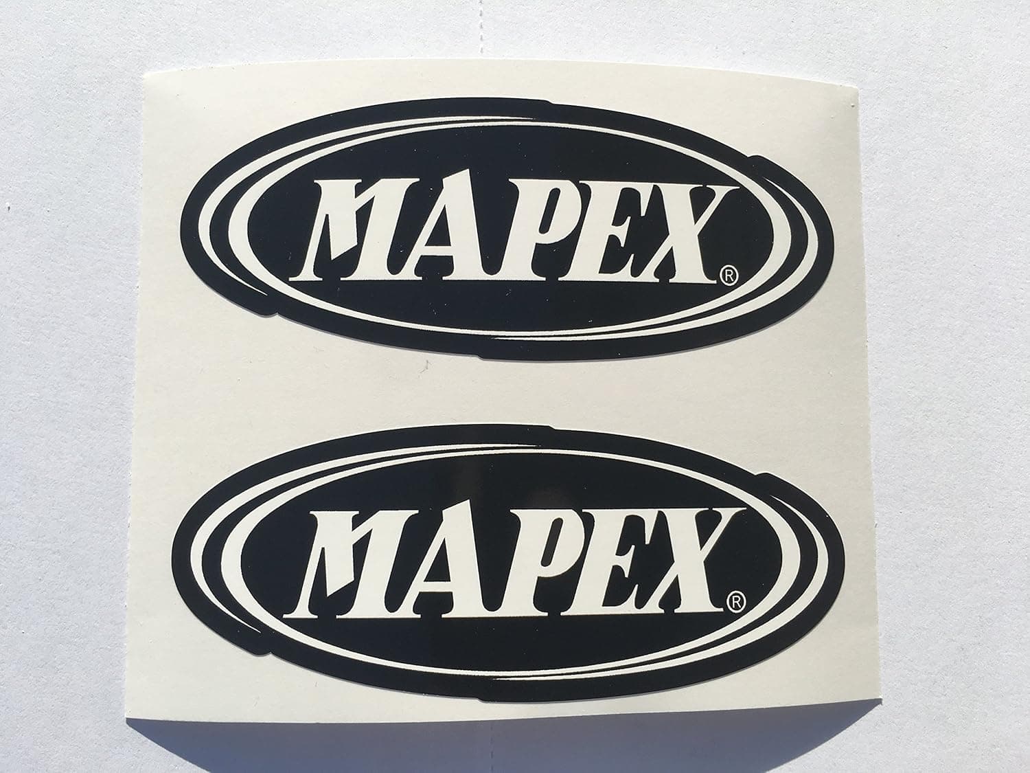 2 Mapex Drums Oval Decal
