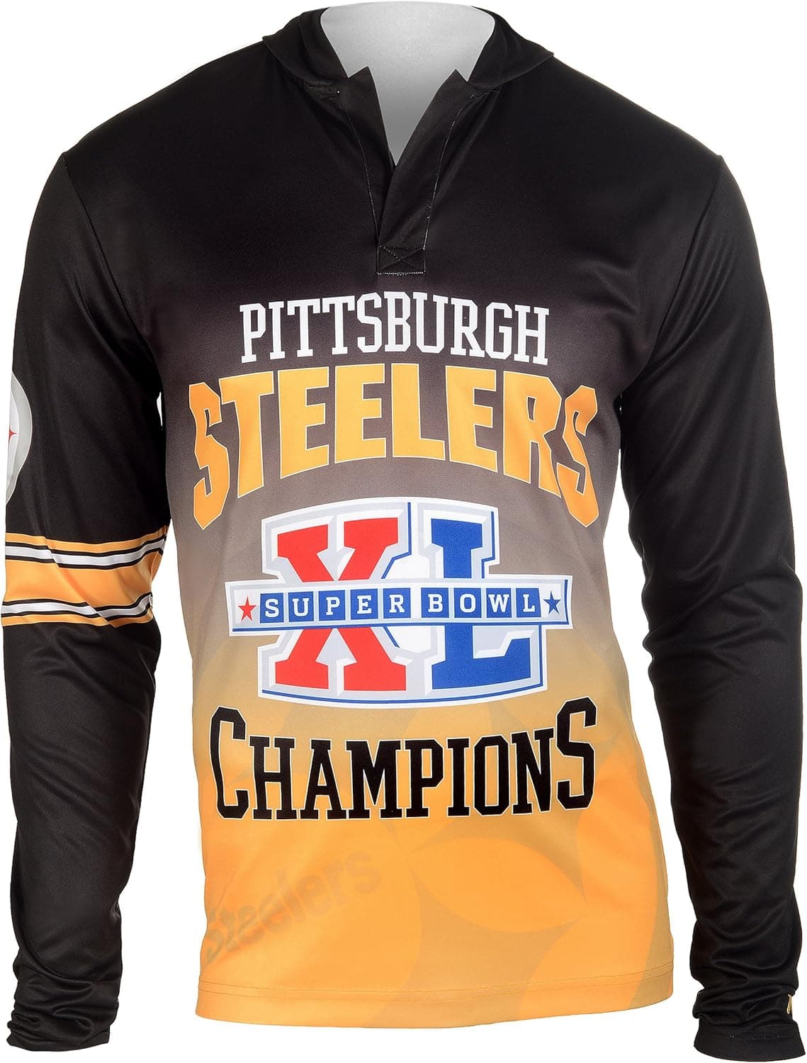 NFL Pittsburgh Steelers Super Bowl XL Champions Hoody Tee, XX-Large