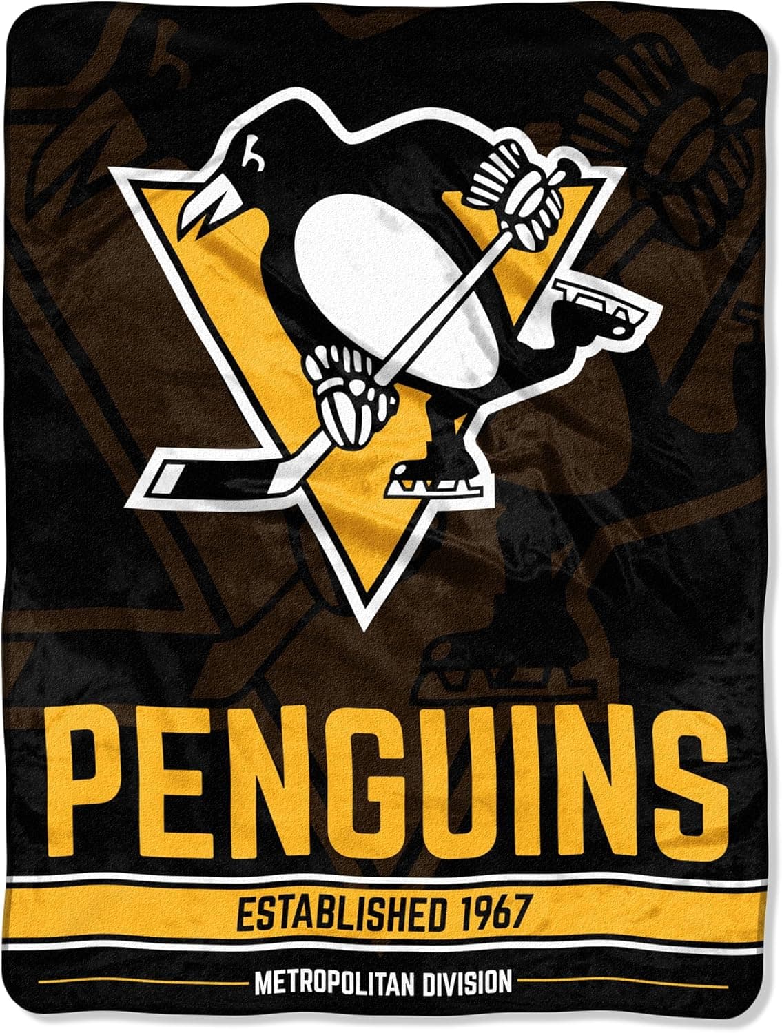 Northwest NHL Unisex-Adult Micro Raschel Throw Blanket