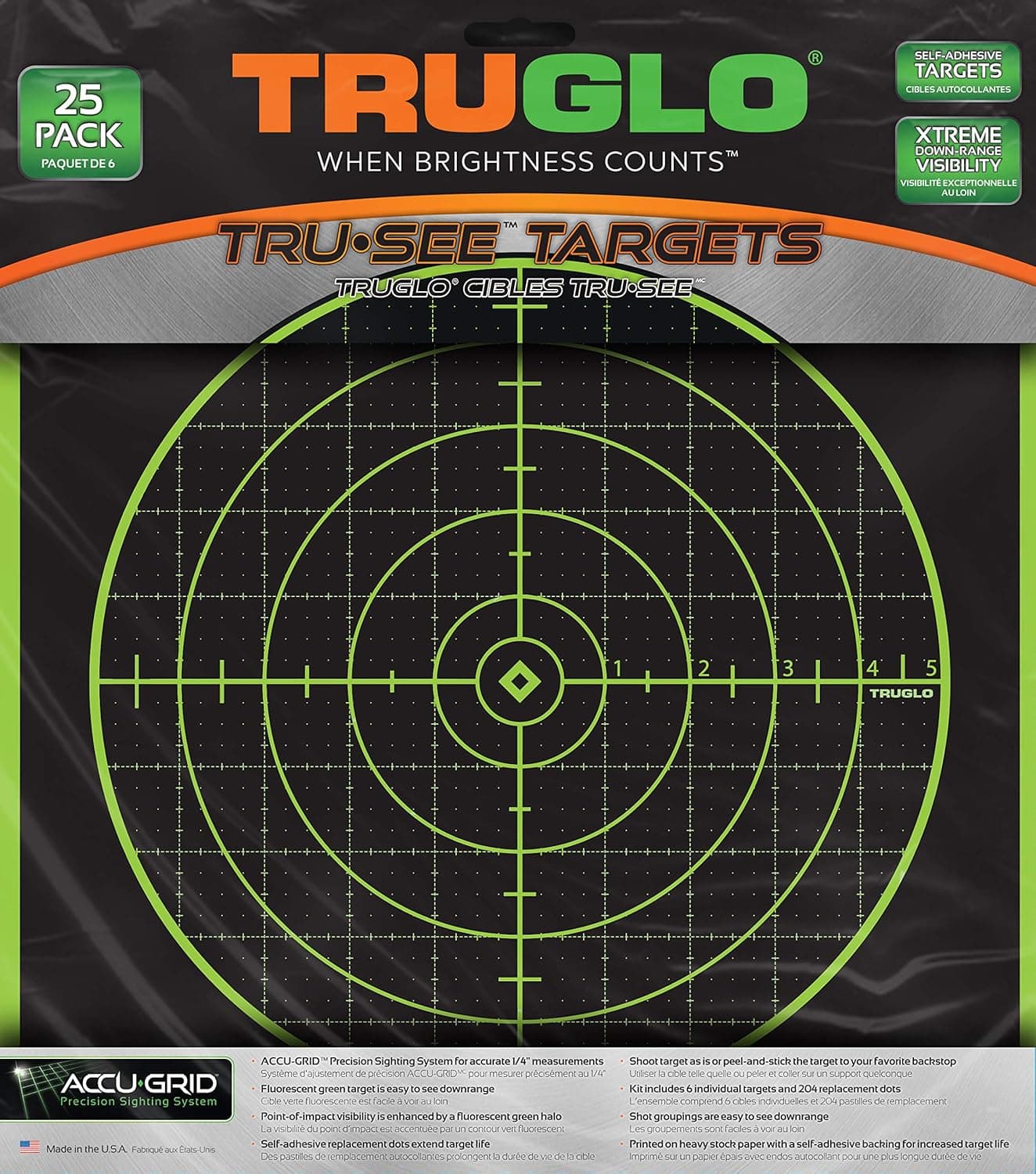 TRUGLO TRU-See 100-Yard Reactive Splatter Target