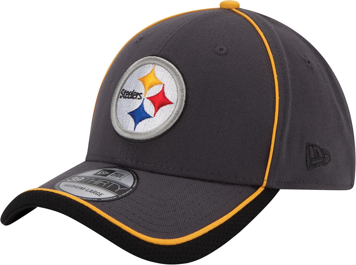 NFL Pittsburgh Steelers Graphite/Team 3930 Cap-ML
