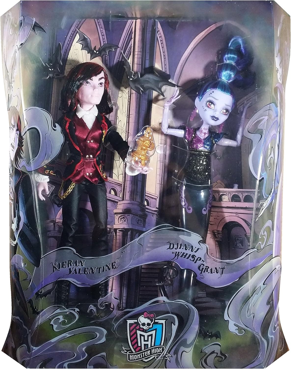 Monster High Kieran Valentine & Djinni Whisp Grant SDCC 2015 Exclusive 2 Pack