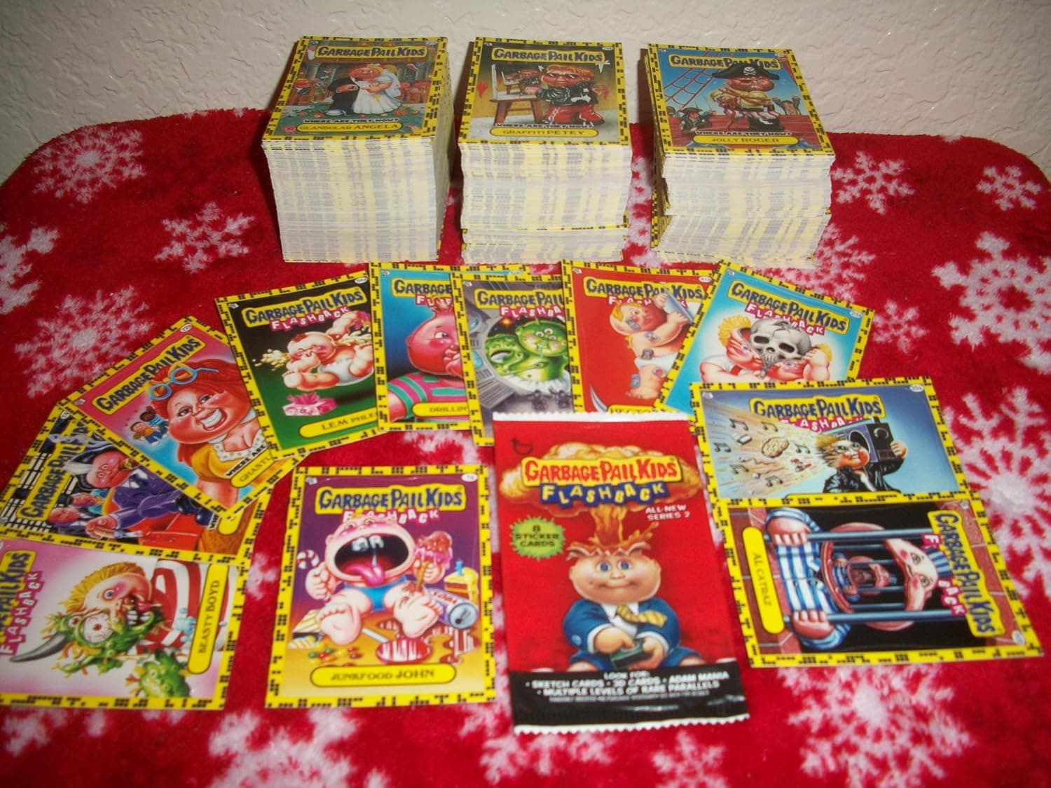 Garbage Pail Kids 2011 Flashback Series 2 {FB2} LOT of Thirty Different Stickers + 2 Cereal Killer Cards