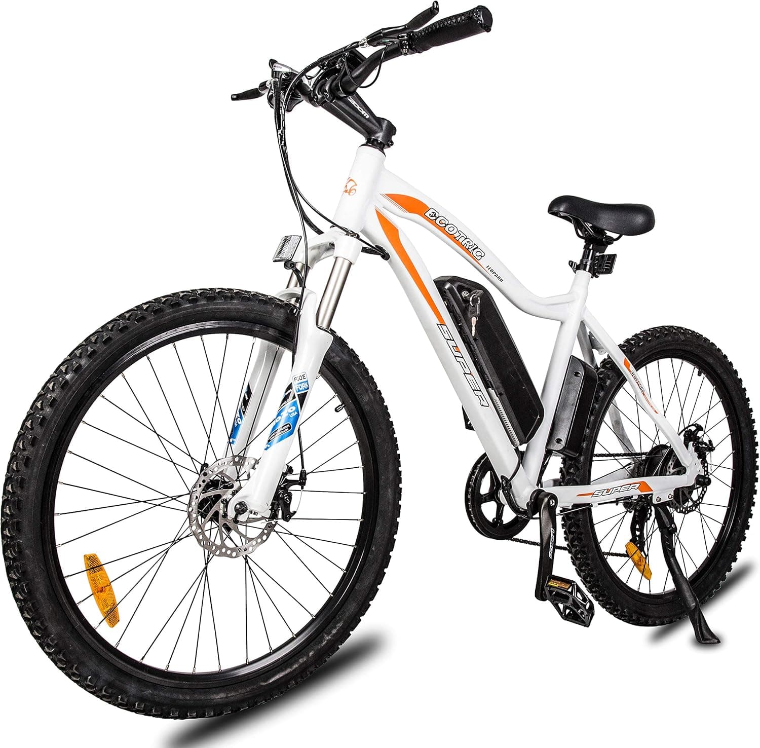 ECOTRIC Mountain Electric Bike Adults 26” E Bike 500W Powerful Motor 36V/12.5Ah Removable Lithium Battery City Commuter ebikes Suspension Fork Shimano 7-Speed