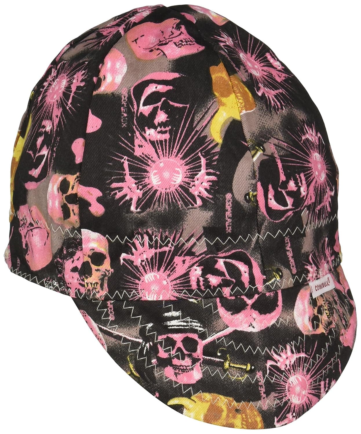 Comeaux Caps 118-2000R-7-3/8 Deep Round Crown Caps, 7 3/8", Assorted Prints