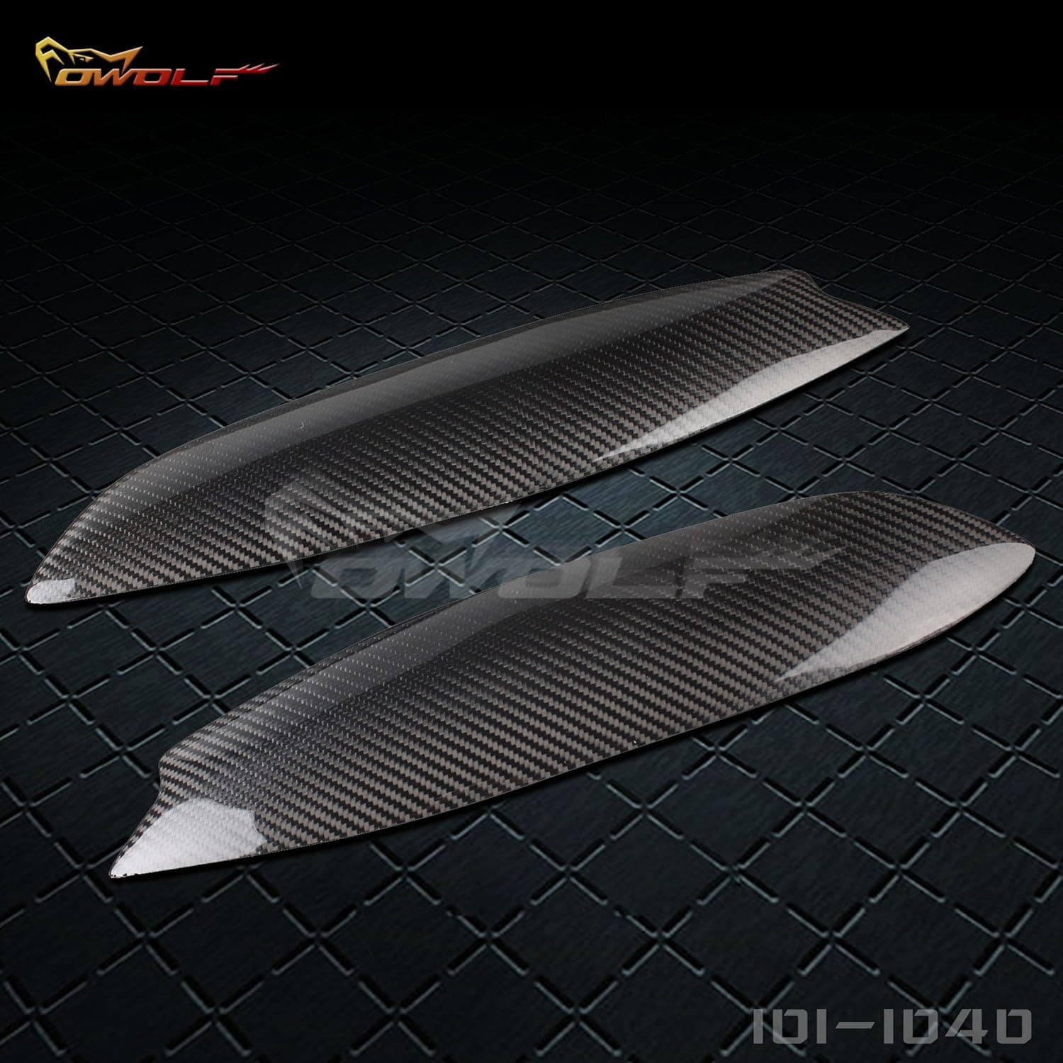 Carbon Fiber Head Light Eyebrow Eyelid for VW Golf 5 GTI Jetta R32 Rabbit Mk5 B#