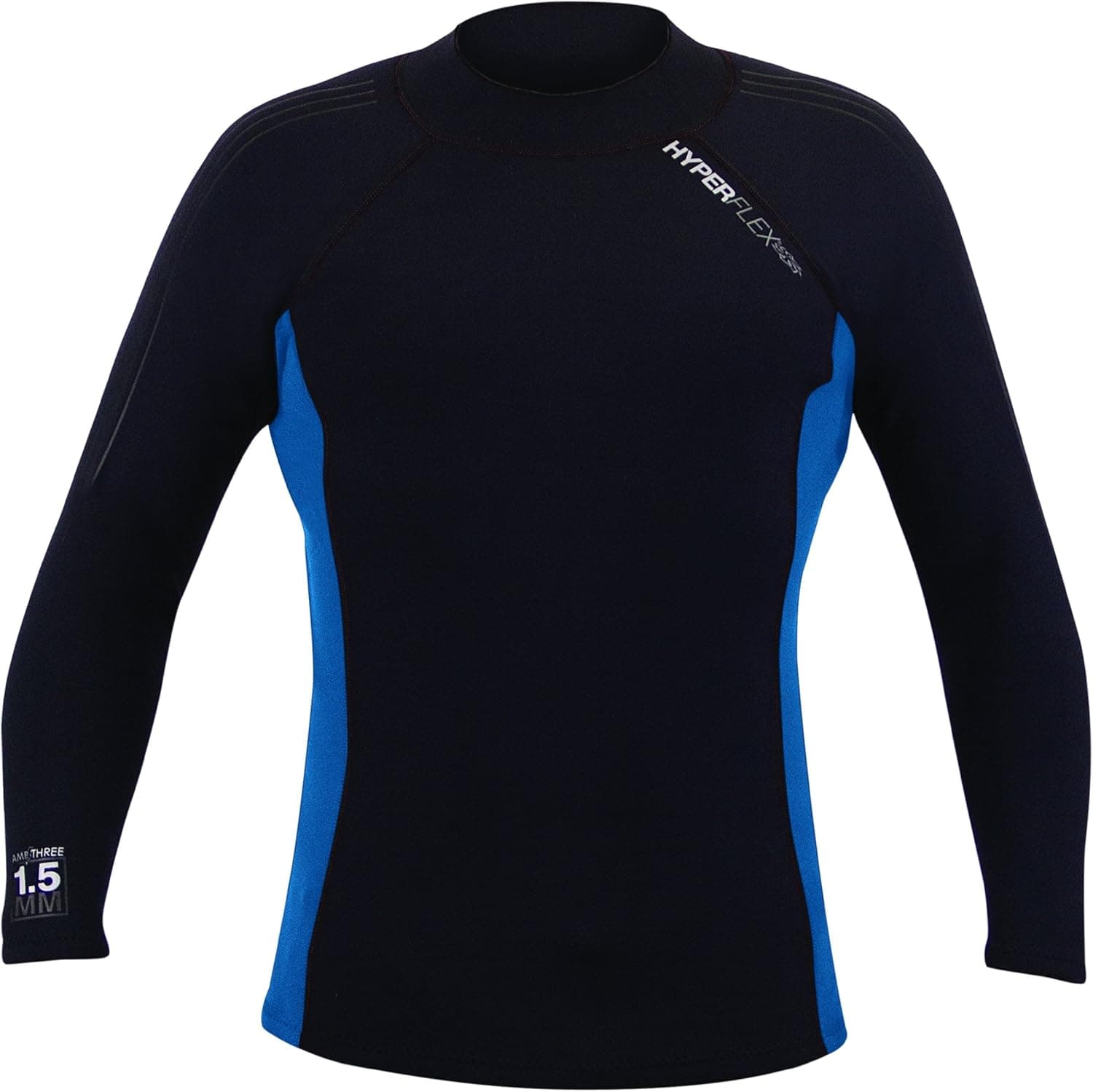 Hyperflex Wetsuits Men's 1.5-mm Amp-3 Long Sleeve Top