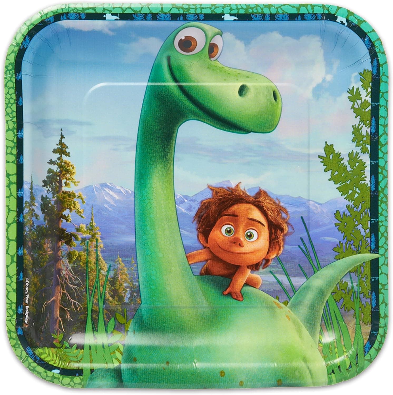 American Greetings The Good Dinosaur Paper Dinner Plates, 8 Count