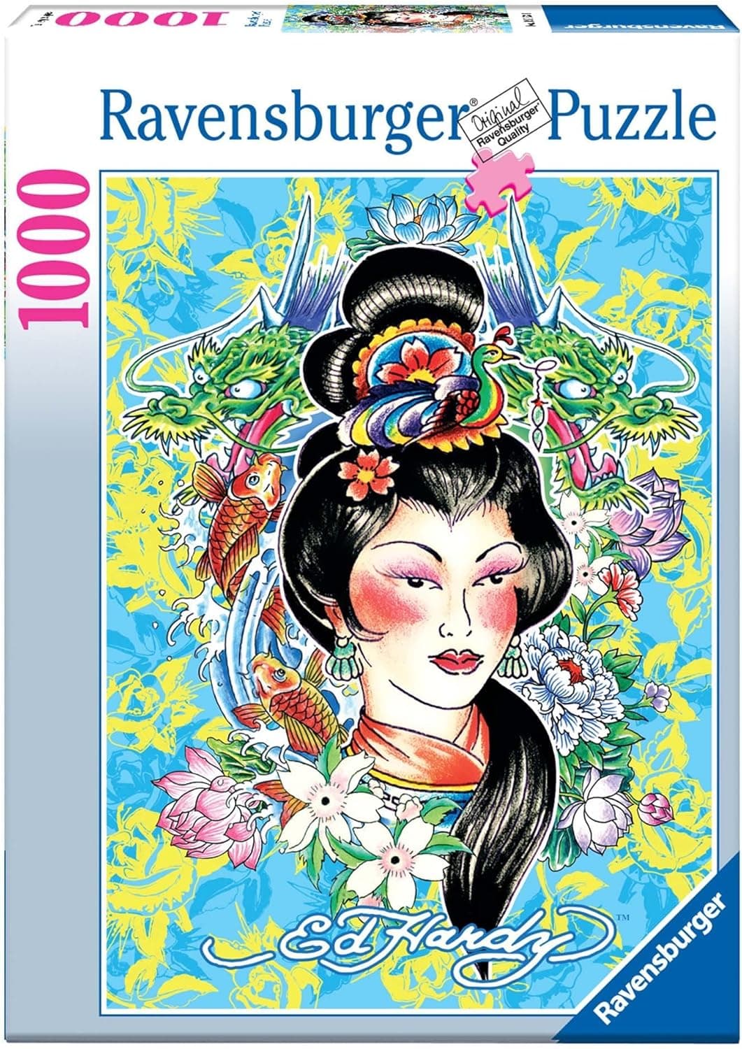 Ravensburger Ed Hardy: Geisha - 1000 Piece Puzzle