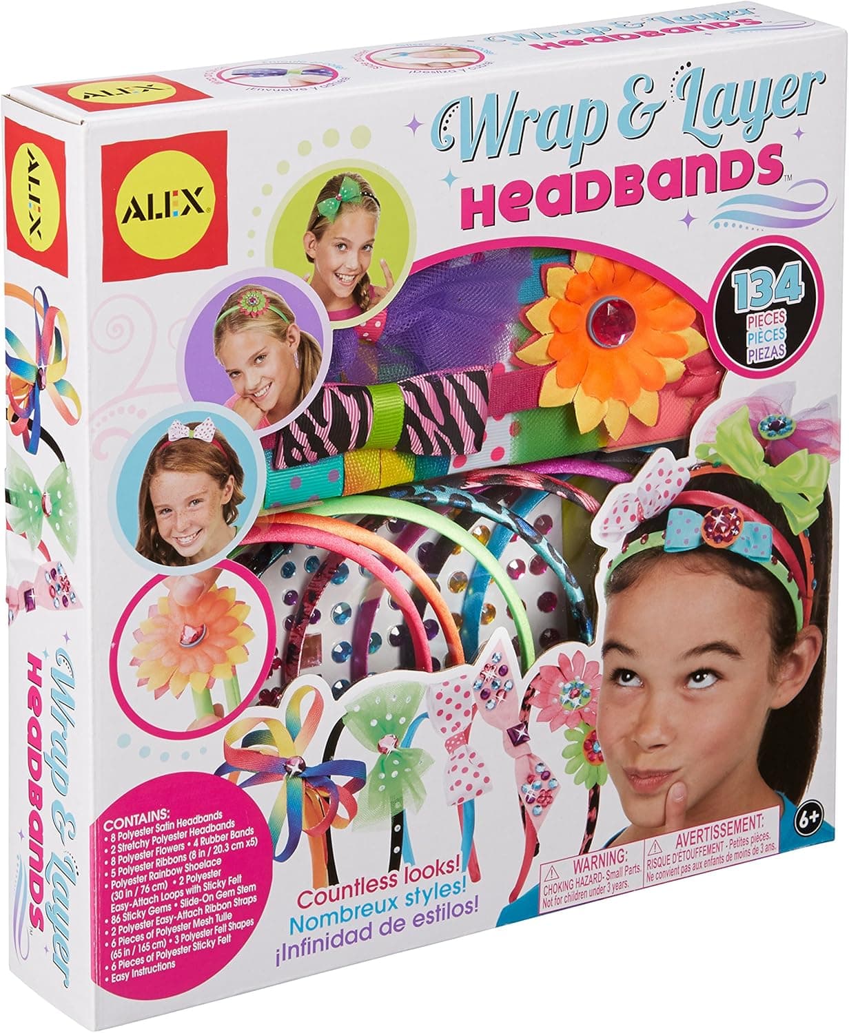 Alex DIY Wear Wrap and Layer Headbands Kids Art and Craft Activity