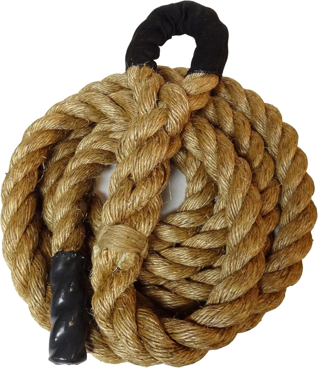 CFF Manila Climbing Rope w/Eyelet End - 1.5" X 25' - Guaranteed to Last