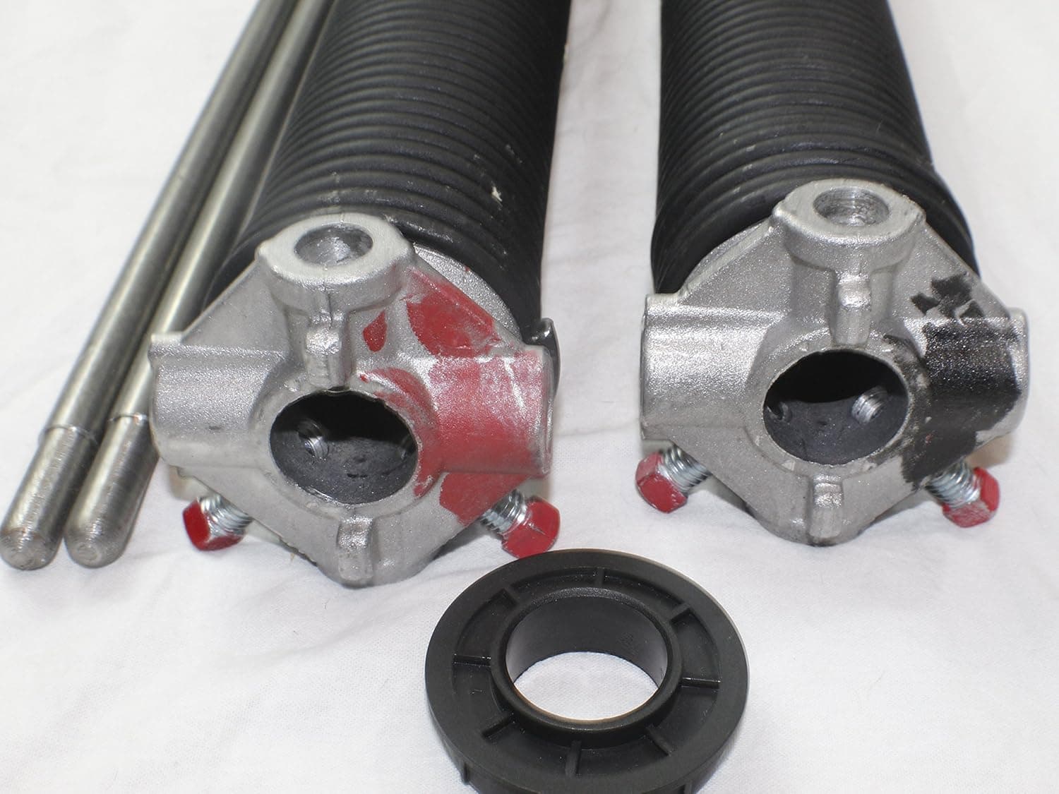 Pair of 225 X 2" X 22" - 36" Garage Door Torsion Springs with Winding Bars (27)