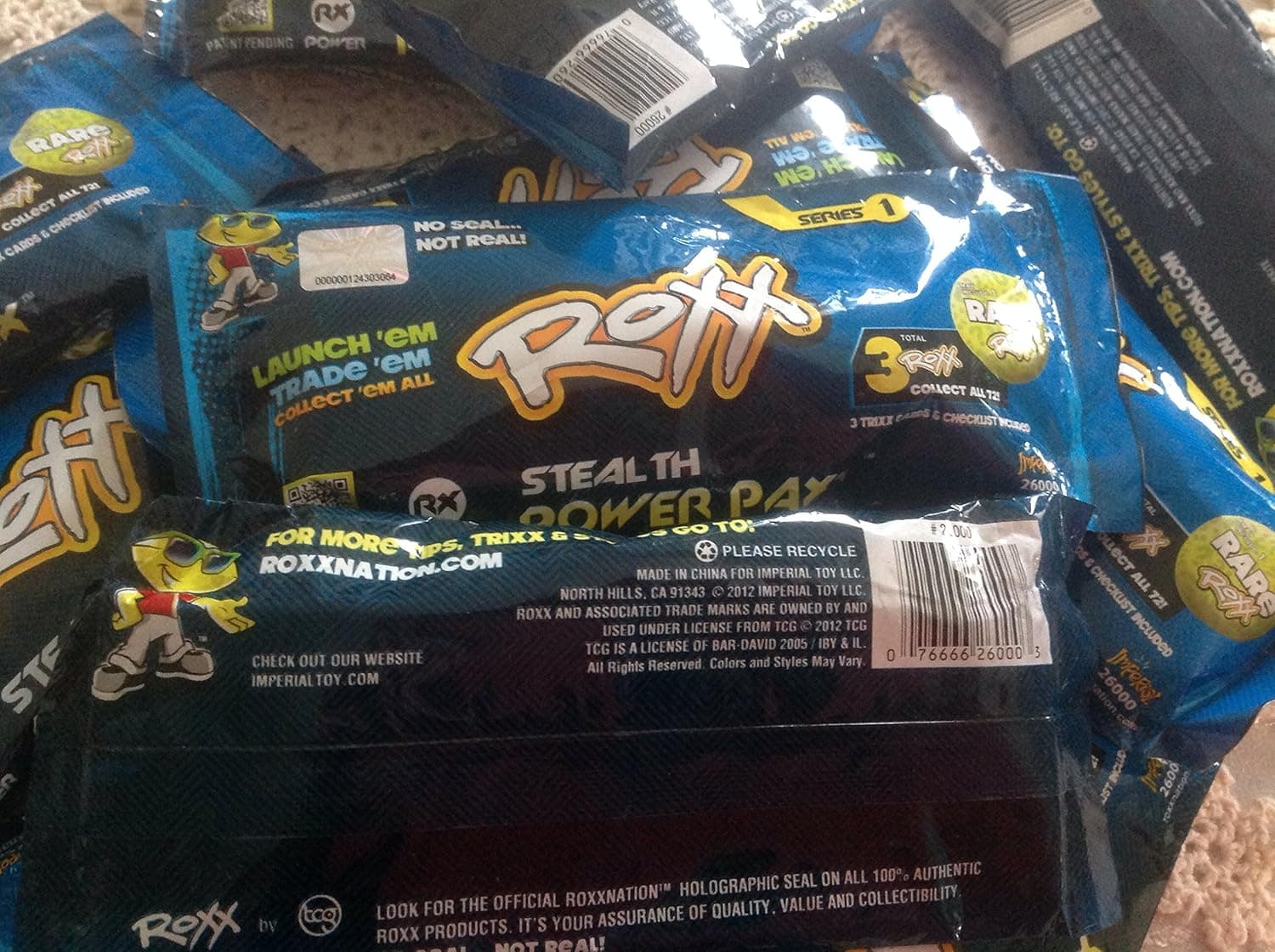 Roxx Stealth Power Paxx Series 1 (single pack)