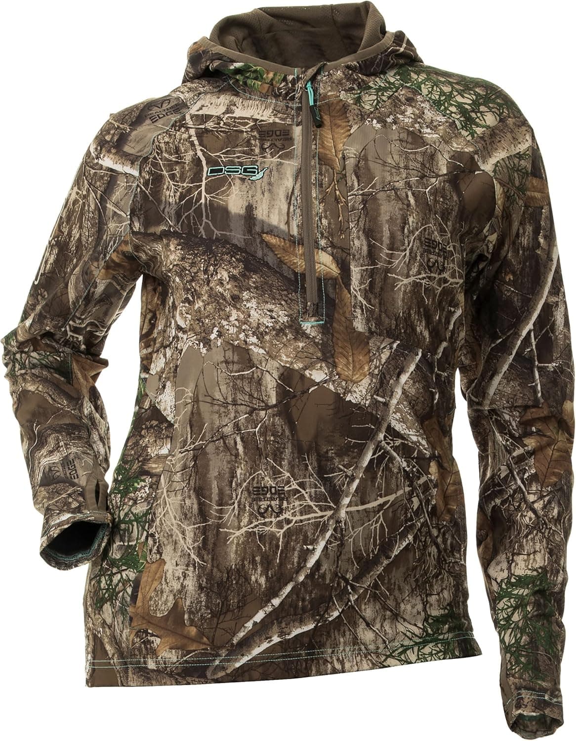 DOING SOMETHING GREAT Women's Bexley 3.0 Pullover Hunting Shirts | Warm Climate, Ultra Light-Weight, DWR Treated