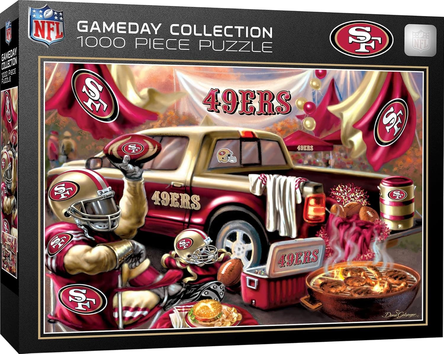 Masterpieces NFL Unisex-Adult 1000-Piece Gameday Tailgate Puzzle