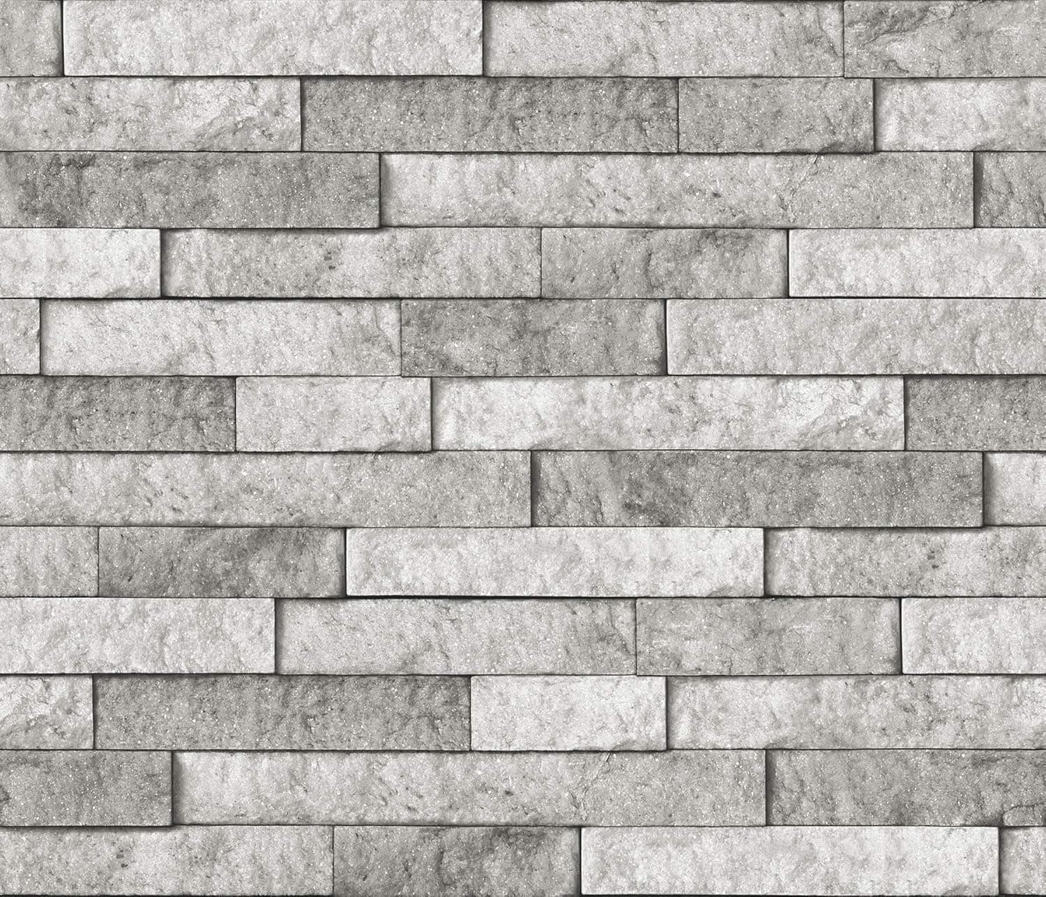 Brewster BHF3049 Stone Peel & Stick Backsplash, Grey