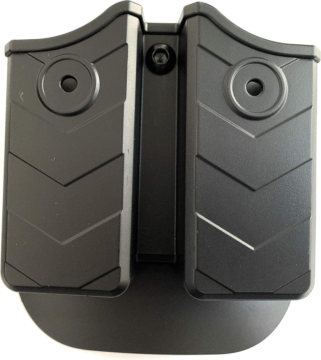 KNTAC Universal Magazine Paddle Holster, 9mm .40 Double Stack Mag Holder 1911 Single Stack Magazine Pouch Fits Glock Sig Browning Beretta Taurus H&K S&W Most Mags