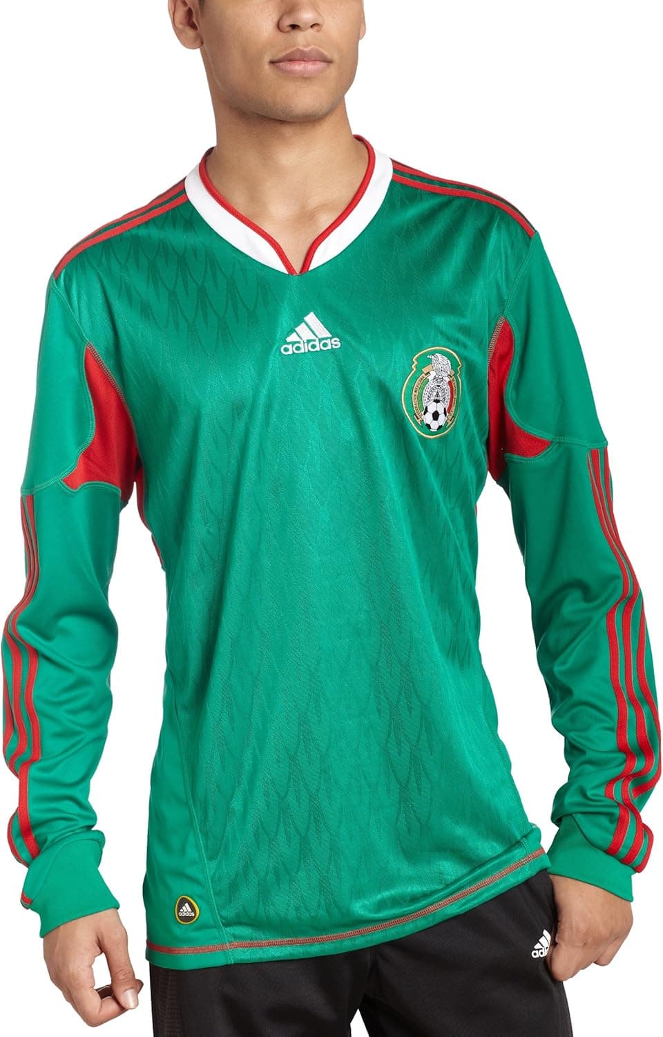 Mexico Long-Sleeve Home Soccer Jersey