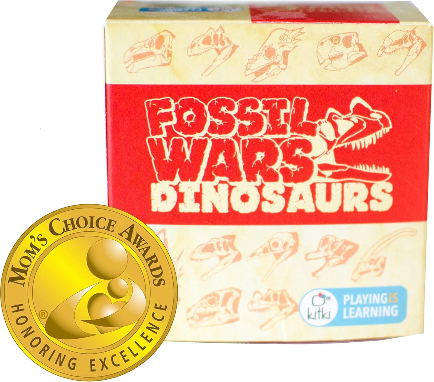 Kitki Fossil Wars Dinosaurs Card Game STEM Toy Science Trivia Gift for Kids