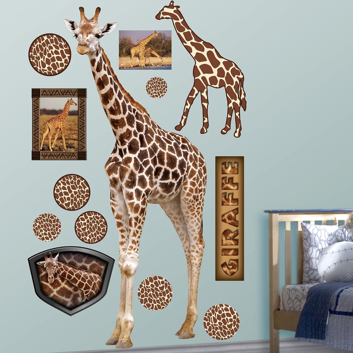 FATHEAD Giraffe Graphic Wall Décor