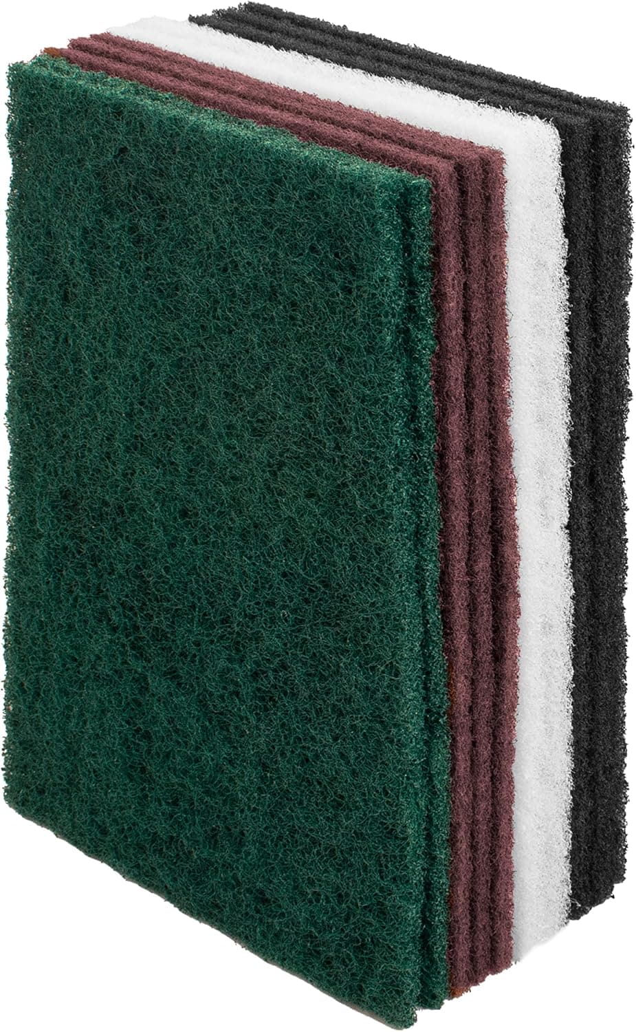 Non-Woven 6" x 9" Assorted Abrasive Pad 10 Pack By Peachtree Woodworking - PW31