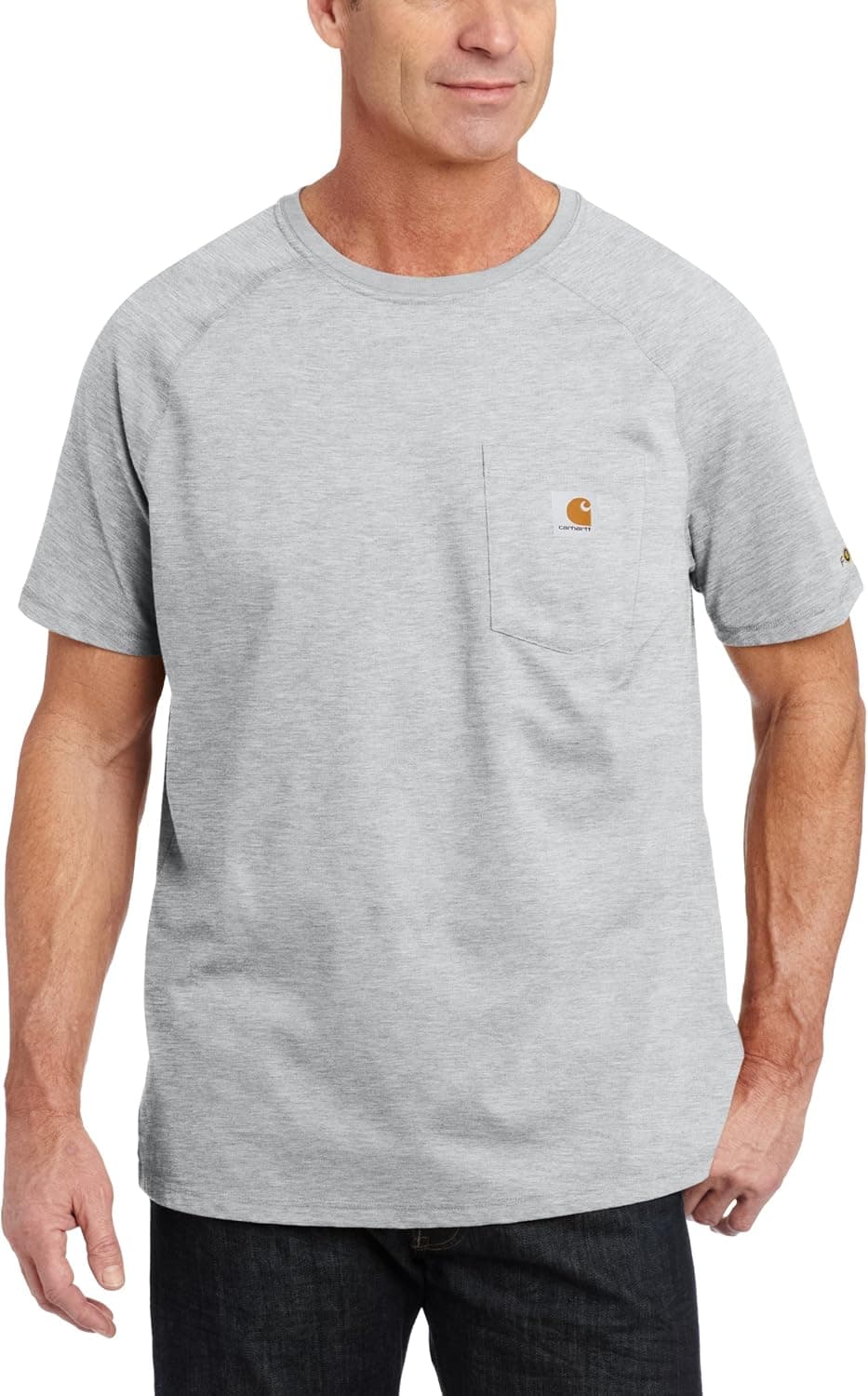Carhartt Men's Force Relaxed Fit Midweight Short Sleeve Pocket T-Shirt (100410 Prev. Delmont)
