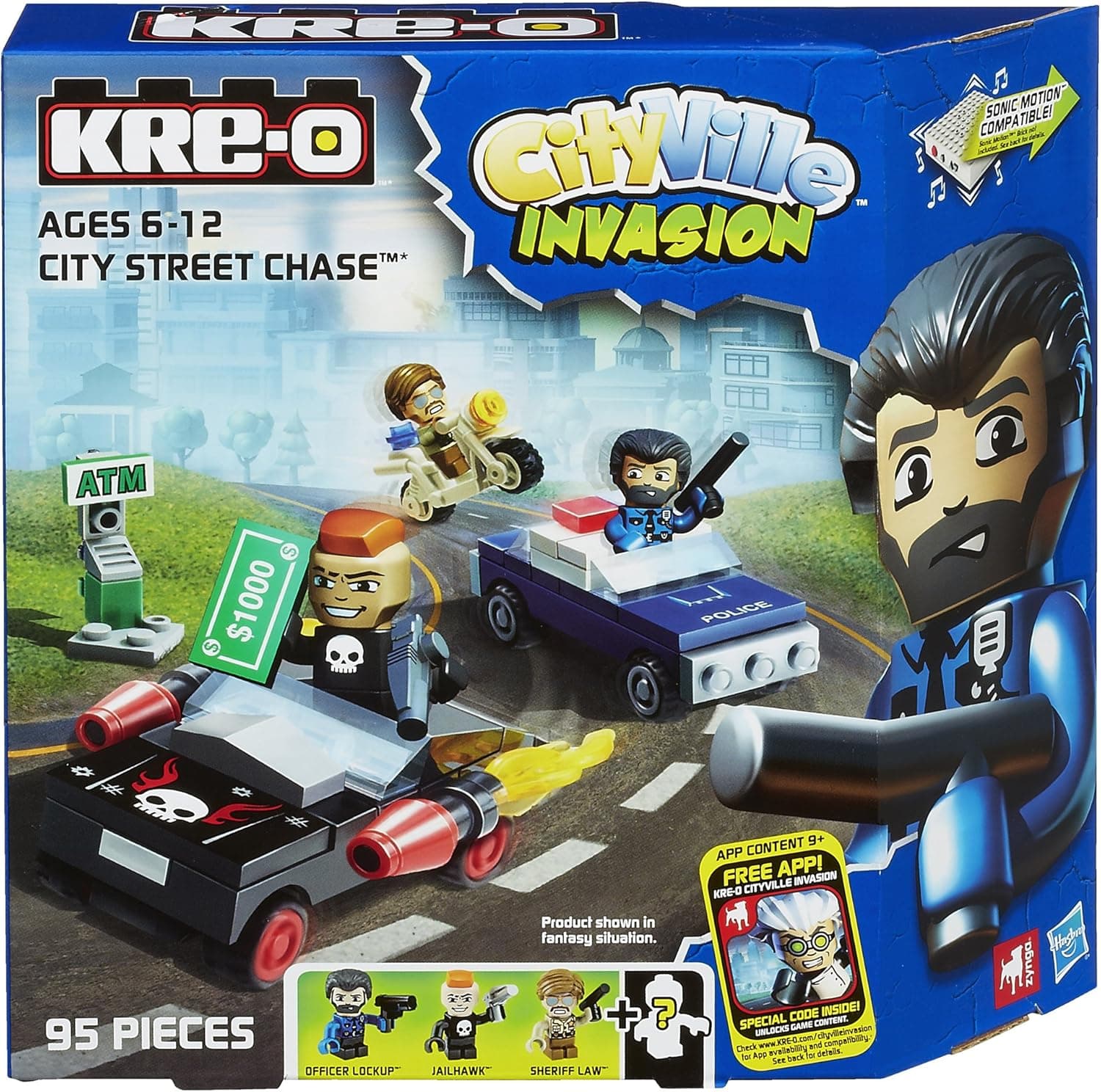 KRE-O CityVille Invasion City Street Chase Set (A4913)