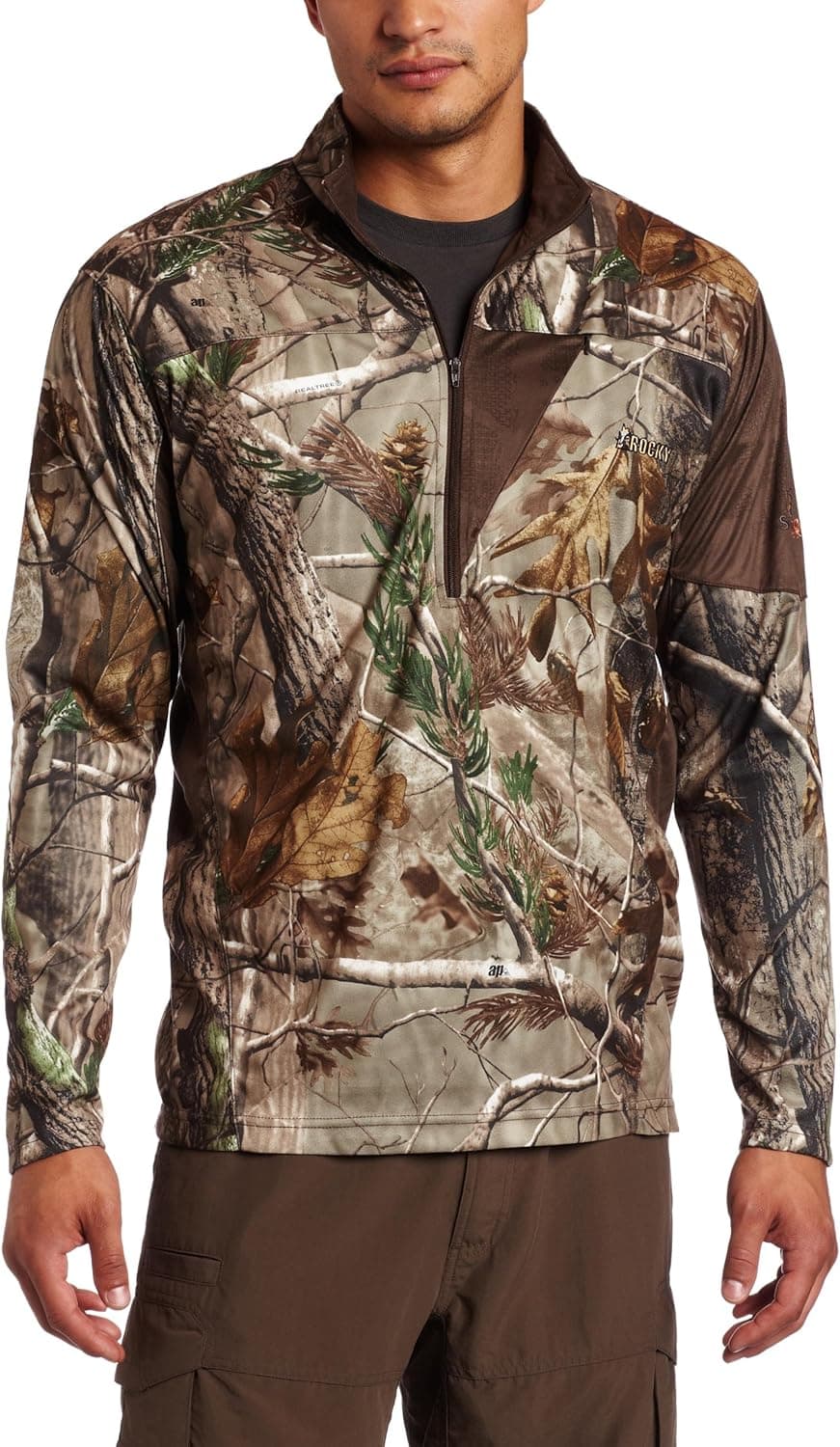 Rocky Men's Silent Hunter 1/4 Zip Shirt