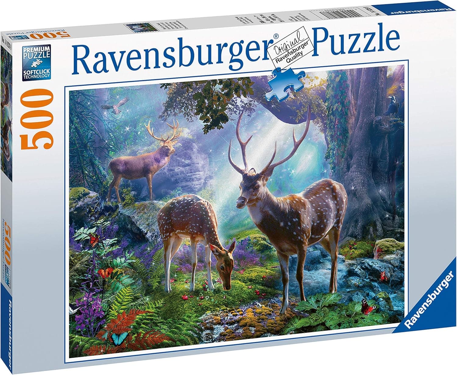 Ravensburger 14828 Deer in The Wild 500pc Jigsaw Puzzle,