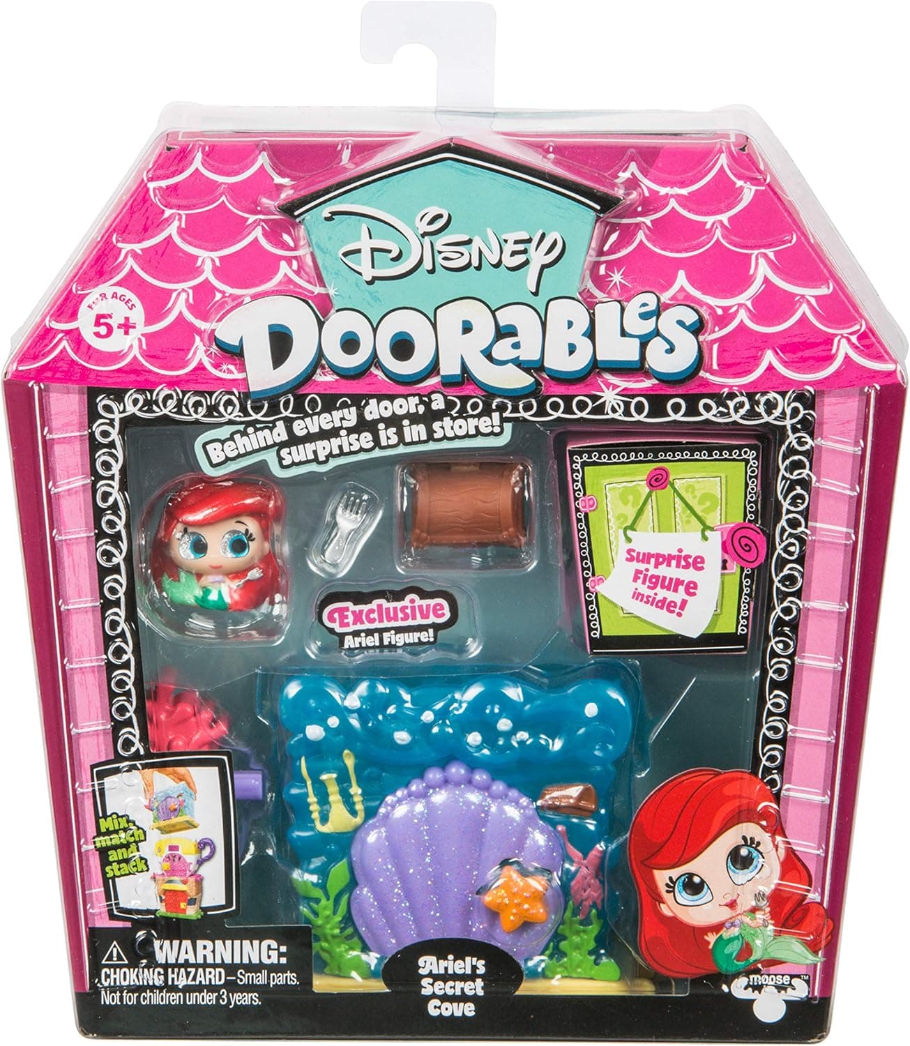 Disney Doorables Mini Stack Playset - Ariel's Secret Cove
