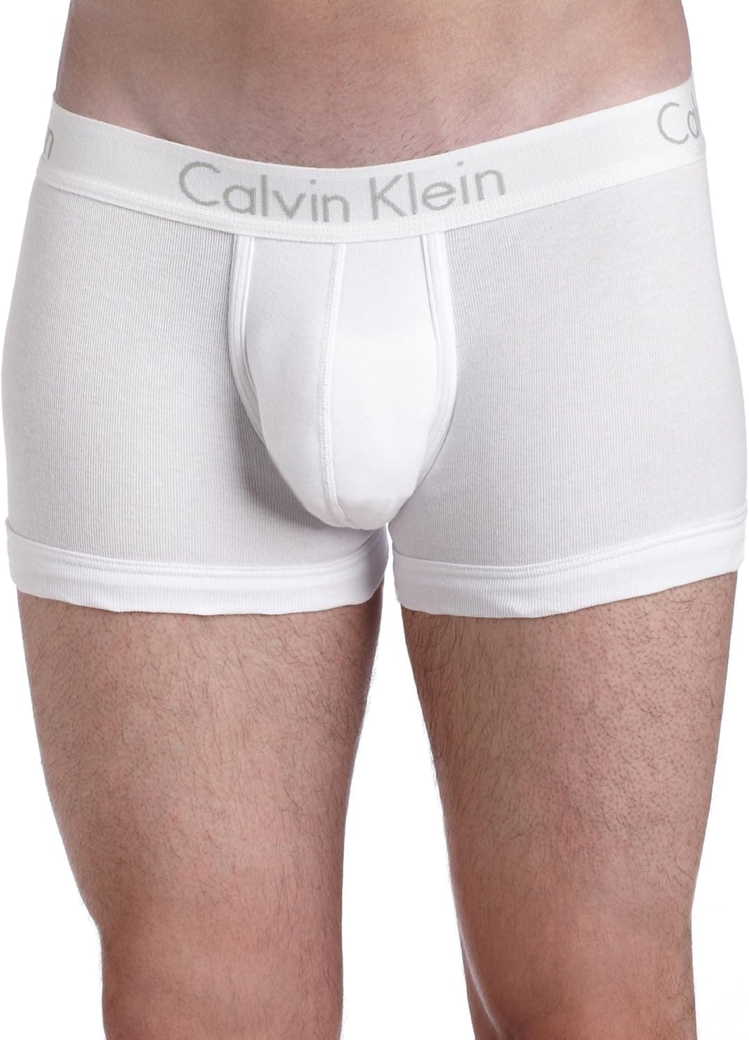 Calvin Klein Men's Body Boost Rear Boosting Trunk,White,Medium