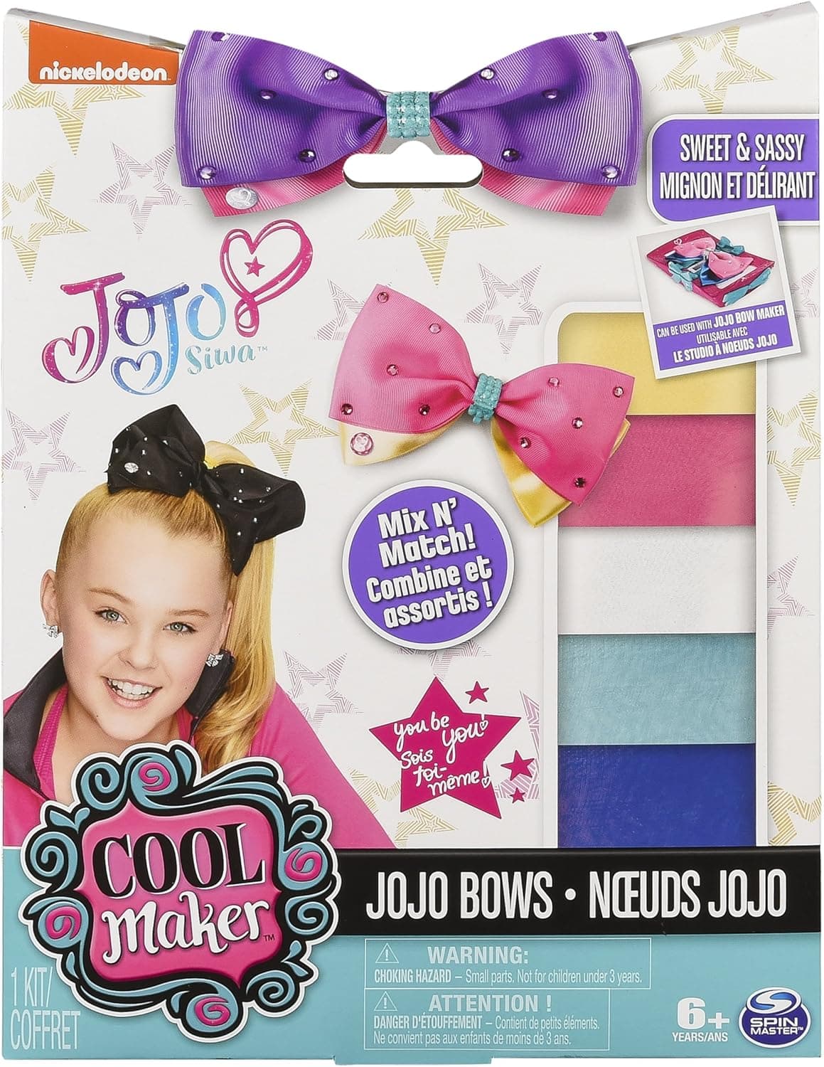 Spin Master Cool Maker - JoJo Siwa Bows Accessory Pack