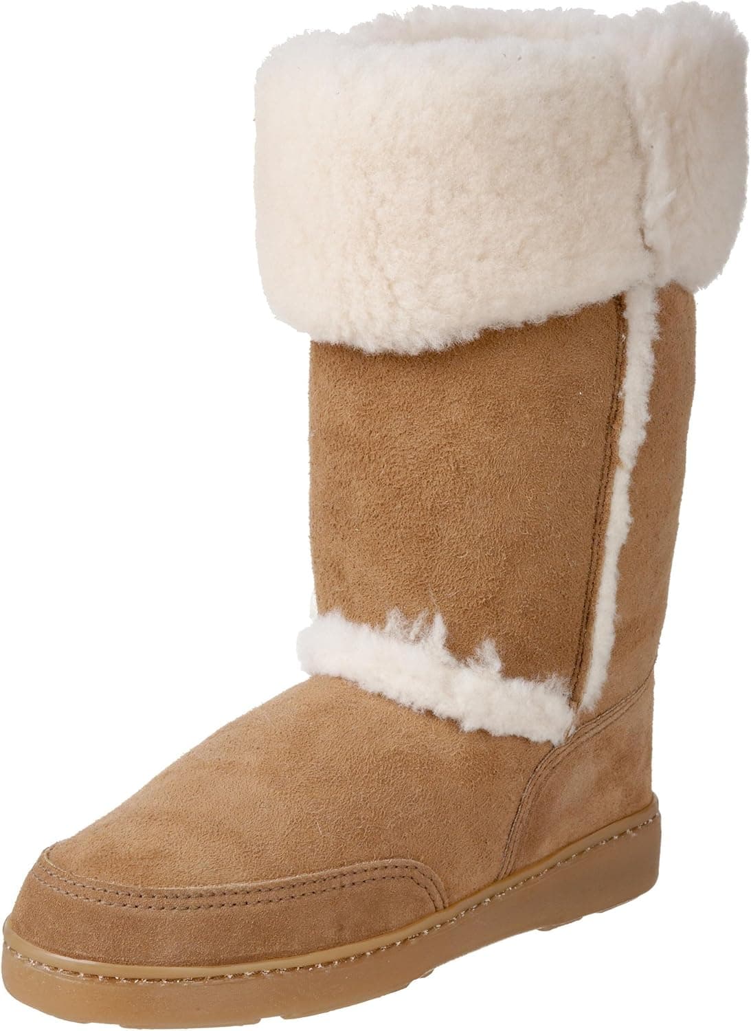 Minnetonka Women's Sheepskin Cuff Boot