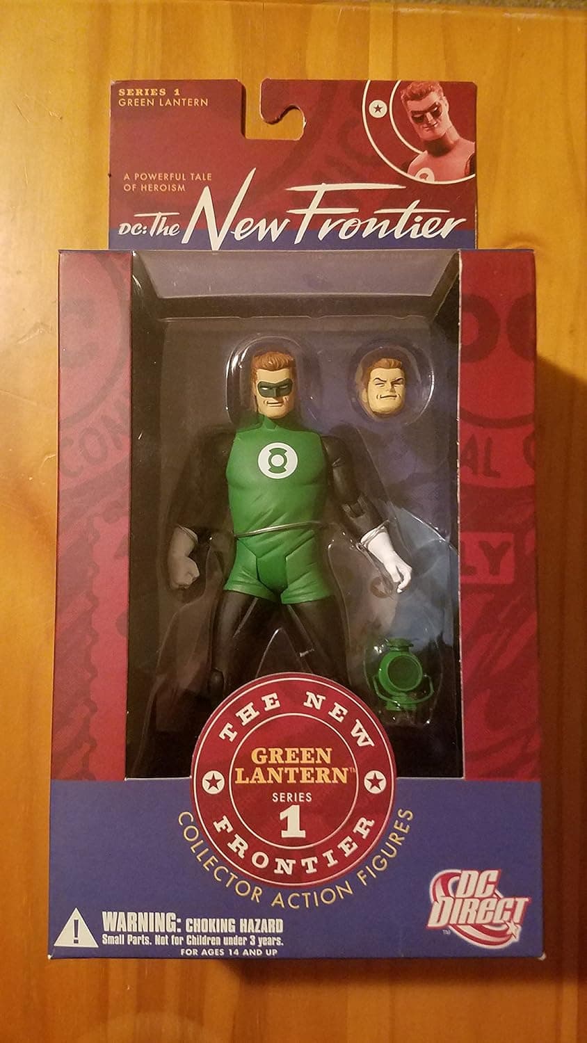 JLA New Frontier Series 1: Green Lantern Hal Jordan Action Figure
