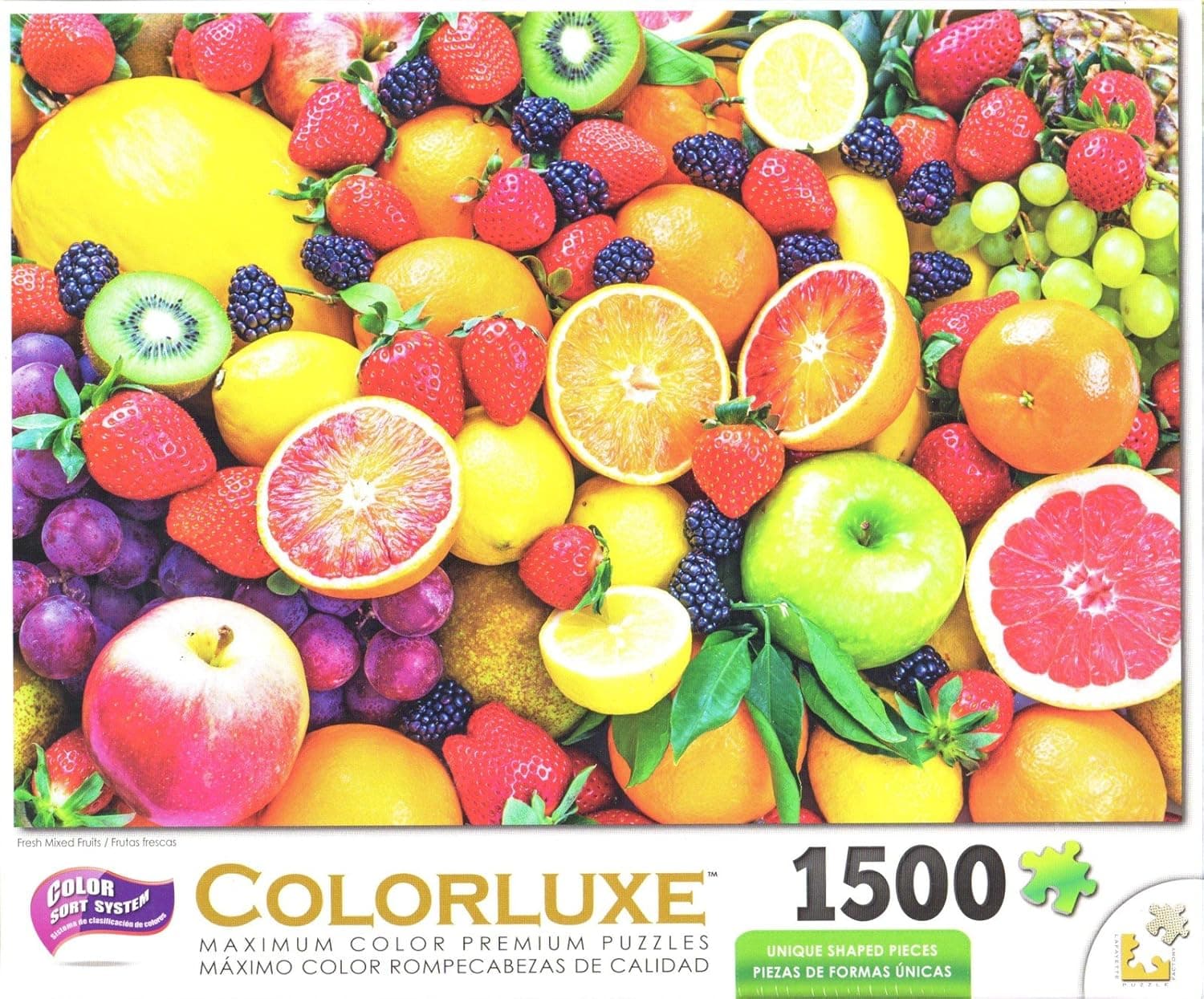 George Colorluxe 1500 Piece Puzzle - Fresh Mixed Fruit