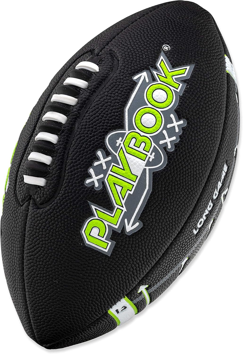 Franklin Sports Youth Football - Playbook Junior Football with Route Diagrams - Small Football, Perfect for Kids in Peewee and Youth Football