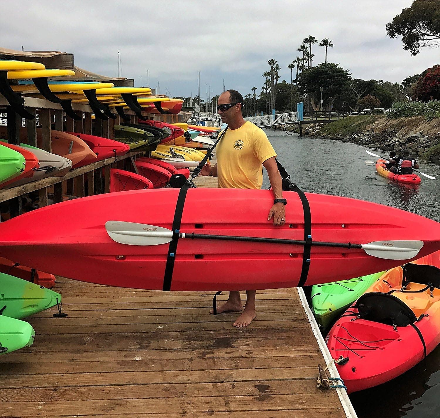 Better Surf...than Sorry Kayak Canoe and SUP Carrying Strap Sling