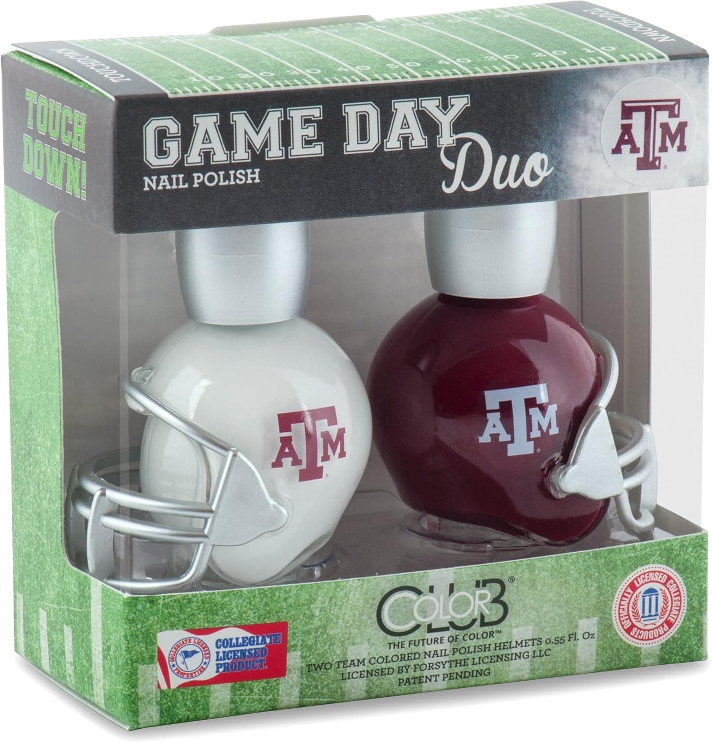 Color Club NCAA Game Day Duo Nail Polish - Texas A&M