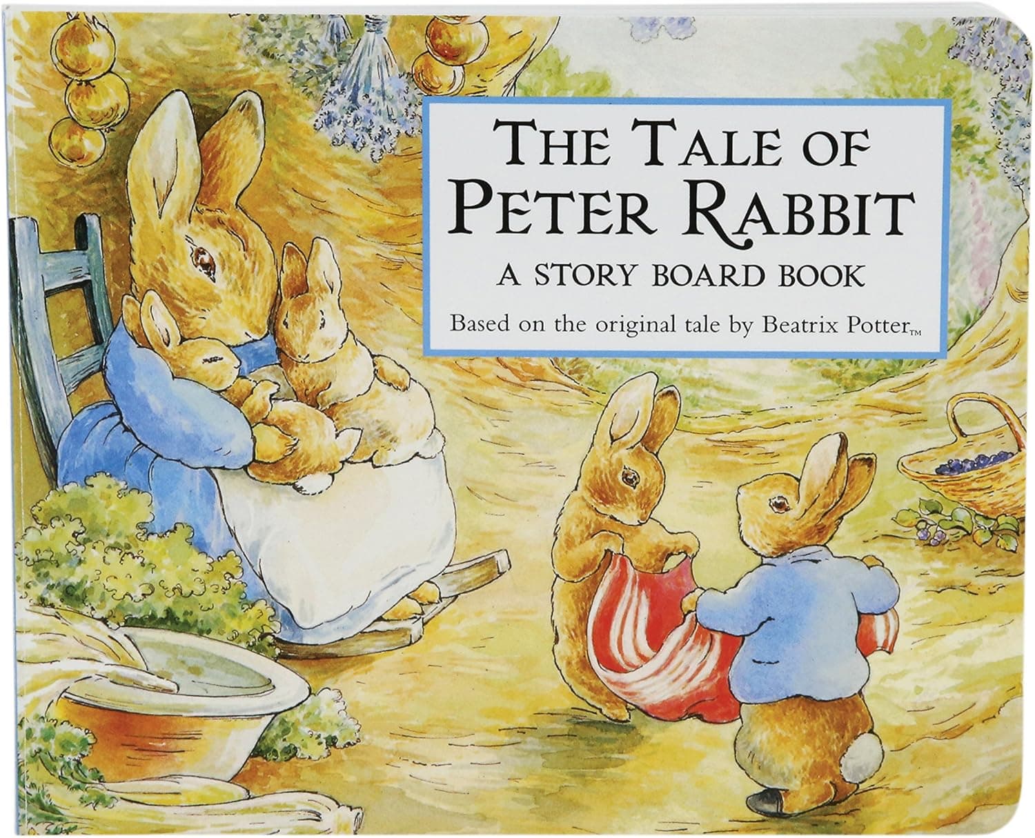 KIDS PREFERRED Beatrix Potter The Tale of Peter Rabbit Board Book