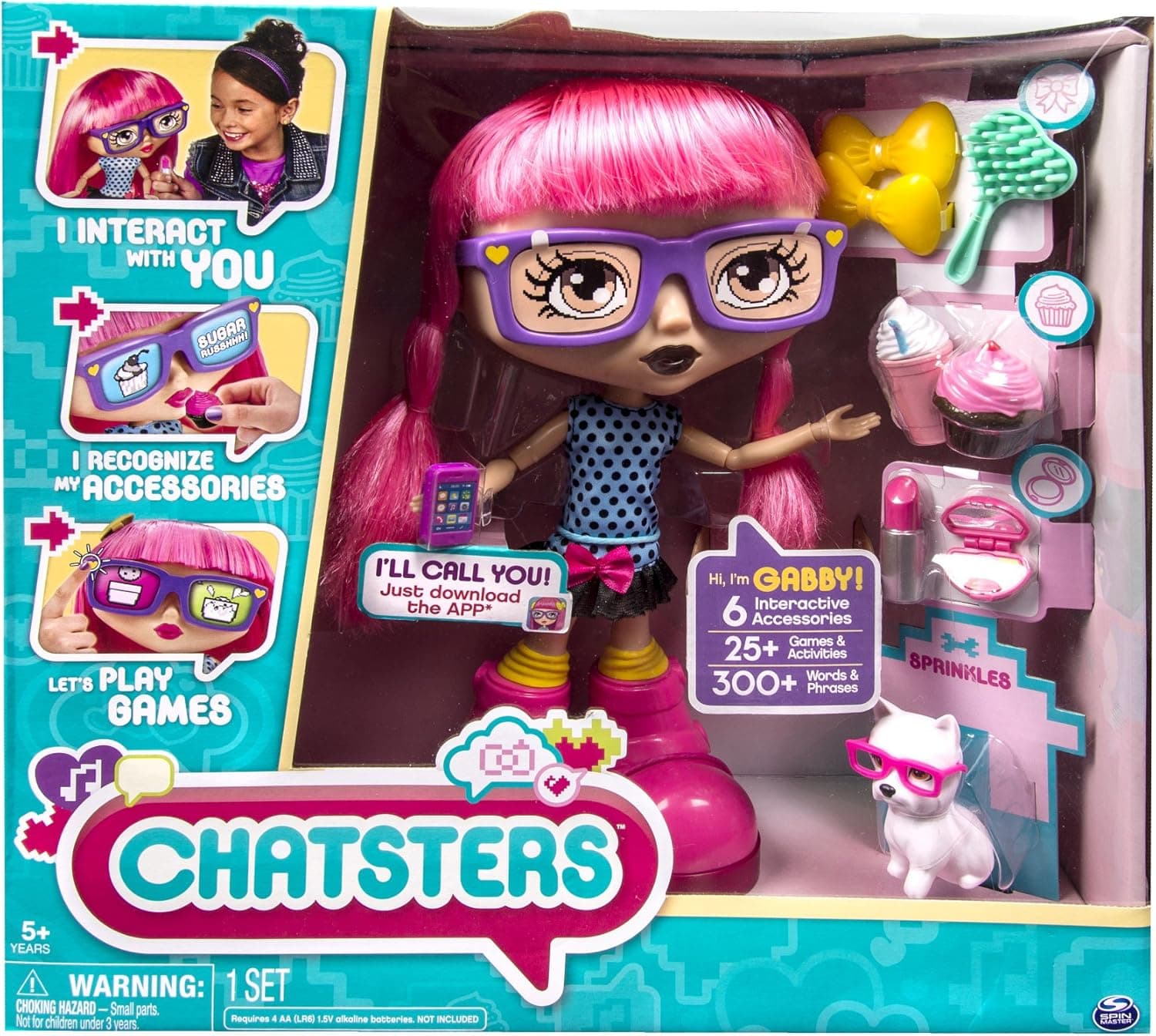 Chatsters - Gabby Interactive Doll