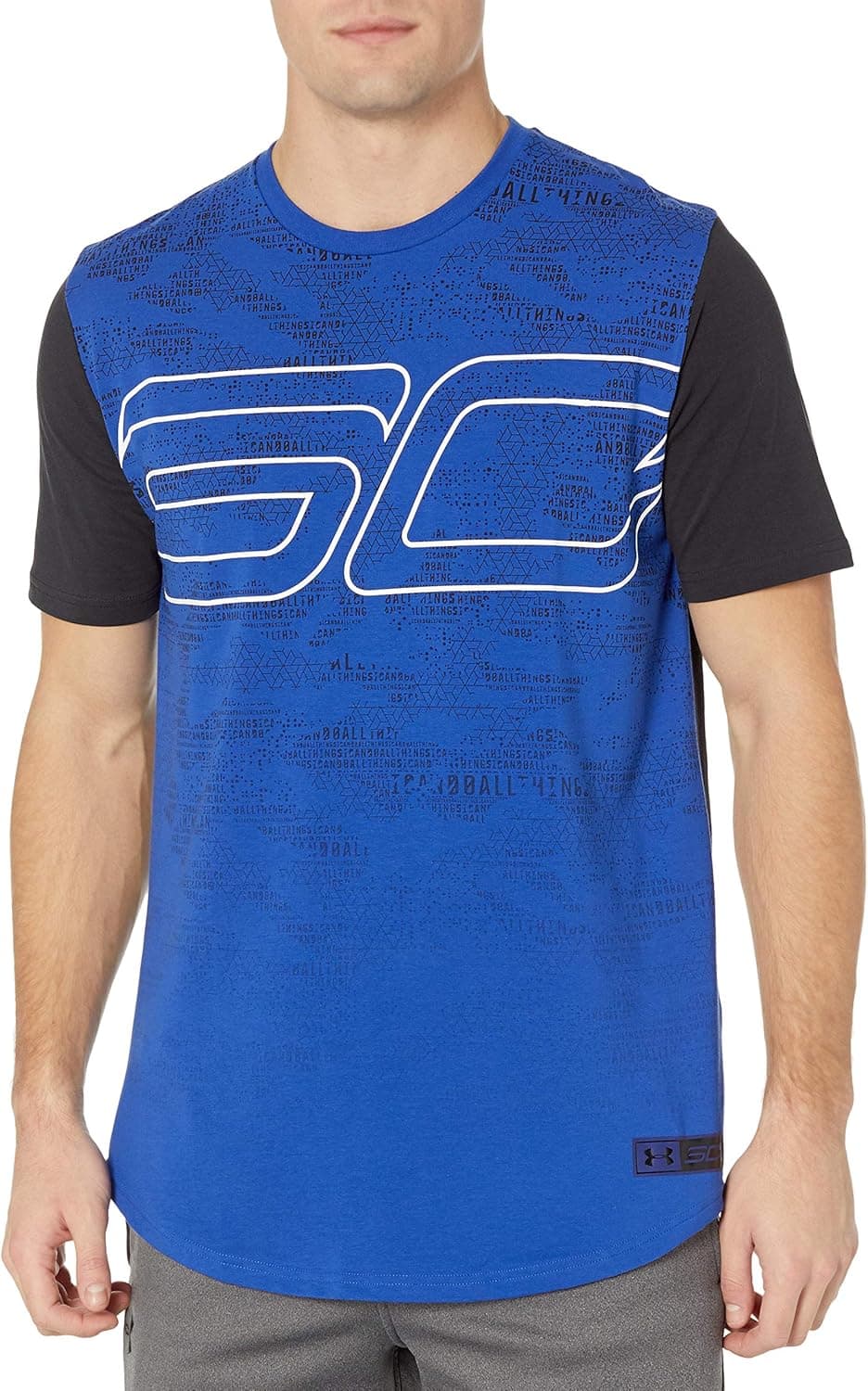 Under Armour Men's Sc30 Big Logo Short Sleeve Tee