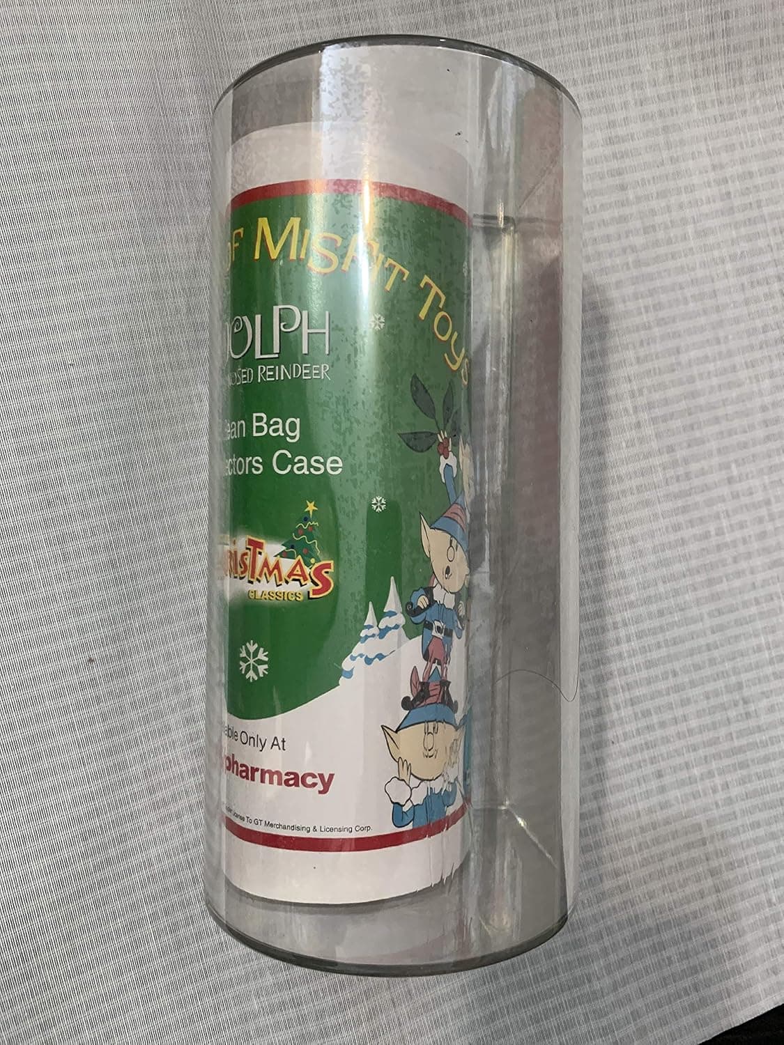 Rudolph the Red Nosed Reindeer Island of Misfit Toys Bean Bag Collectors Case