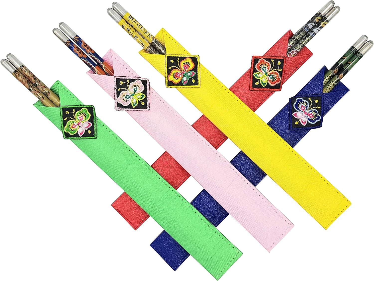 Make Buy Home Plating Chopsticks Hangul Traditional Korean Painting 8.8 inches 5 Set