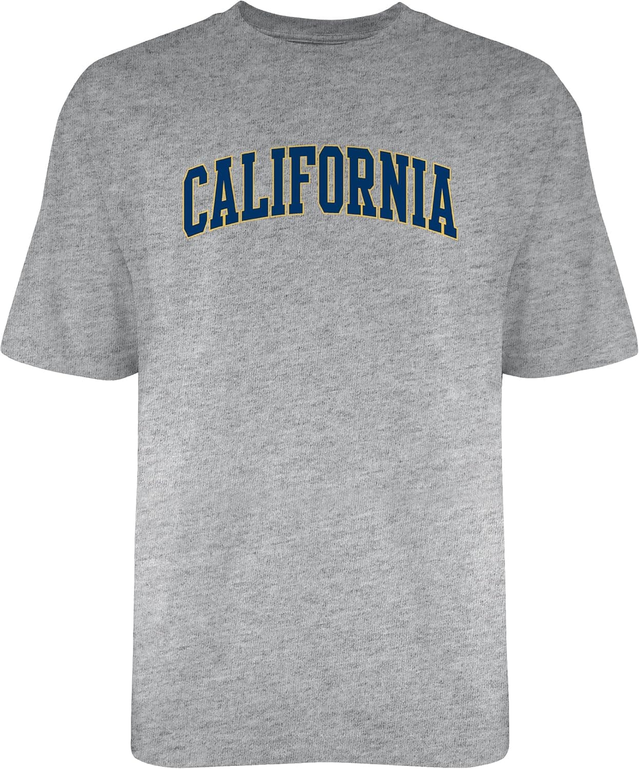 NCAA Men's Wordmark T-Shirt, Dark Ash