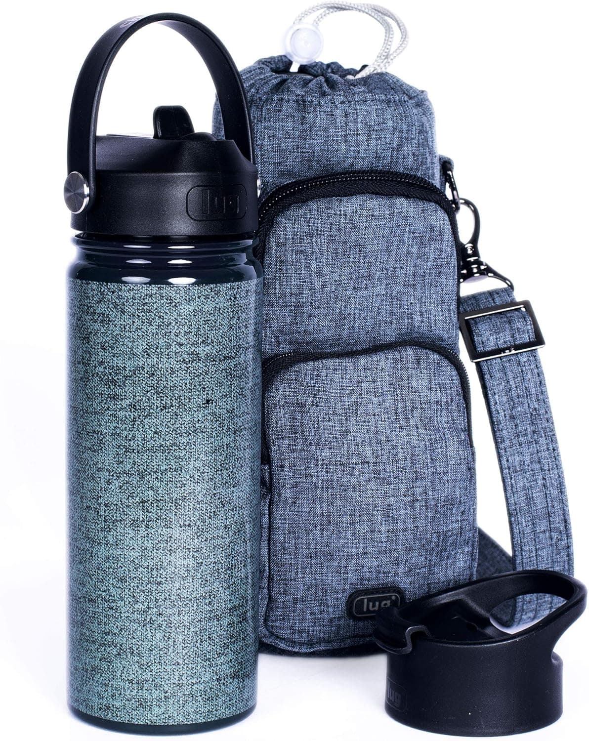 Lug Women's CHUGGIE 18.5oz + HUGGIE Set, Heather Grey, One Size
